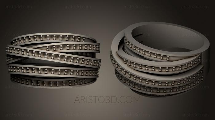 Jewelry rings (JVLRP_0187) 3D model for CNC machine